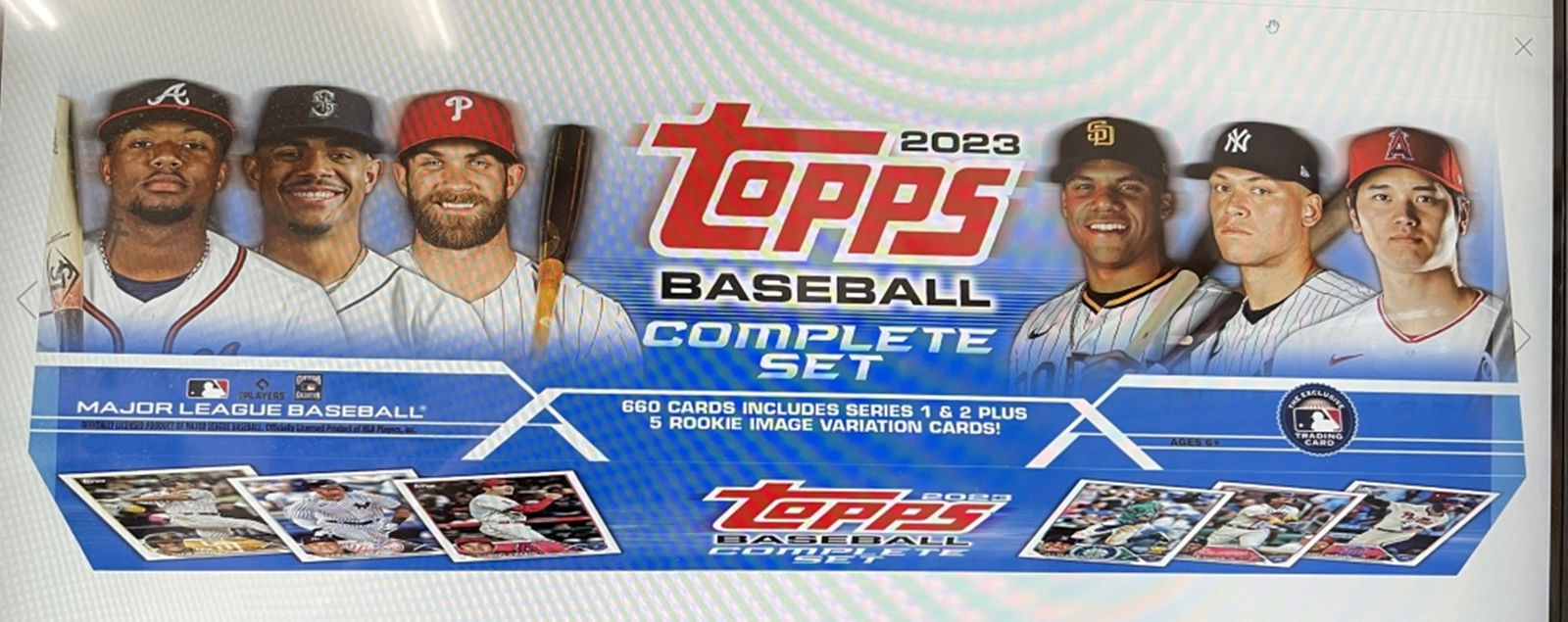 2023 TOPPS COMPLETE SET BASEBALL (1 of 1)