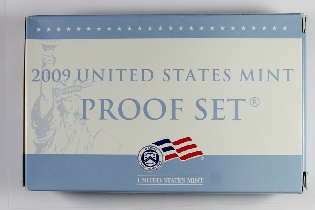 (2) 2009 PROOF SETS: WITH BOXES AND COAS. ESTIMATE: $100-$125