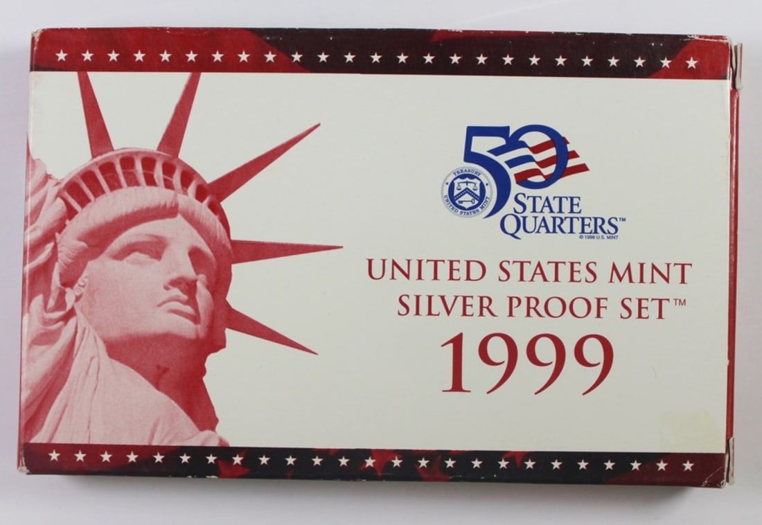 1999 US SILVER PROOF SET (1 of 2)