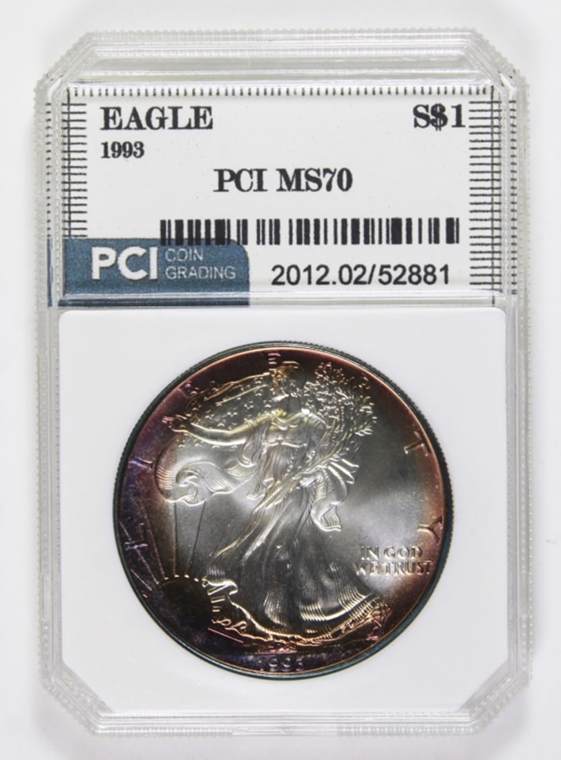 1993 AMERICAN SILVER EAGLE (1 of 2)