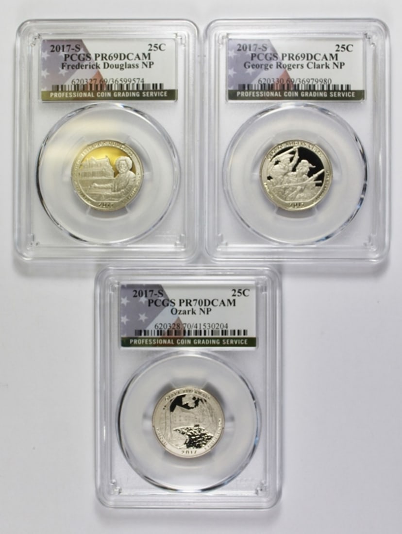 2017-S NATIONAL PARK PROOF QUARTERS (1 of 1)