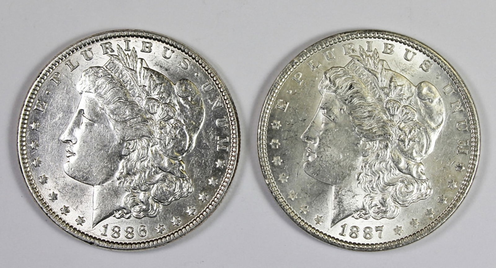 (2) MORGAN SILVER DOLLARS (1 of 2)