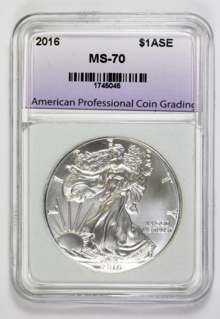 2016 AMERICAN SILVER EAGLE (1 of 2)