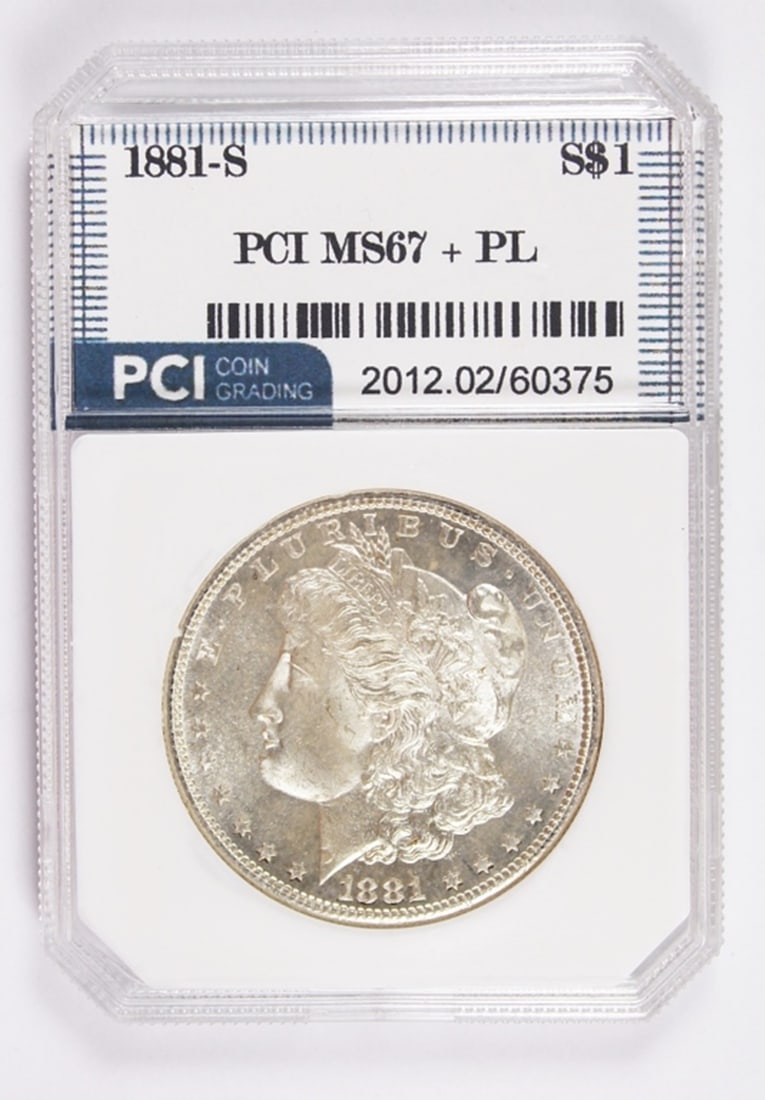 1881-S MORGAN SILVER DOLLAR (1 of 2)