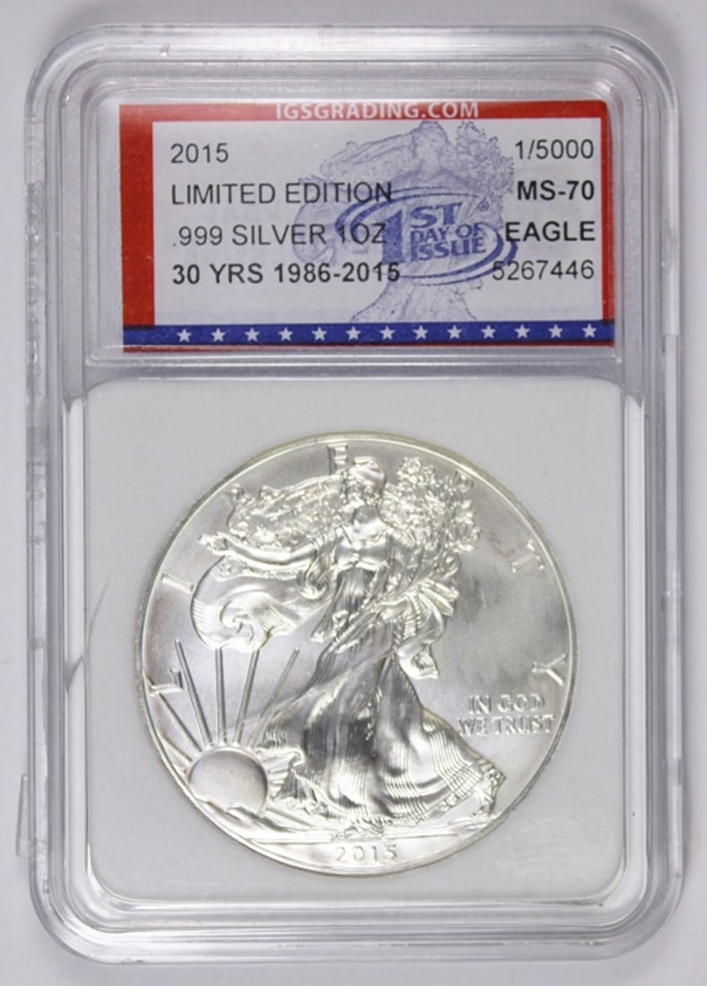 2015 AMERICAN SILVER EAGLE (1 of 2)