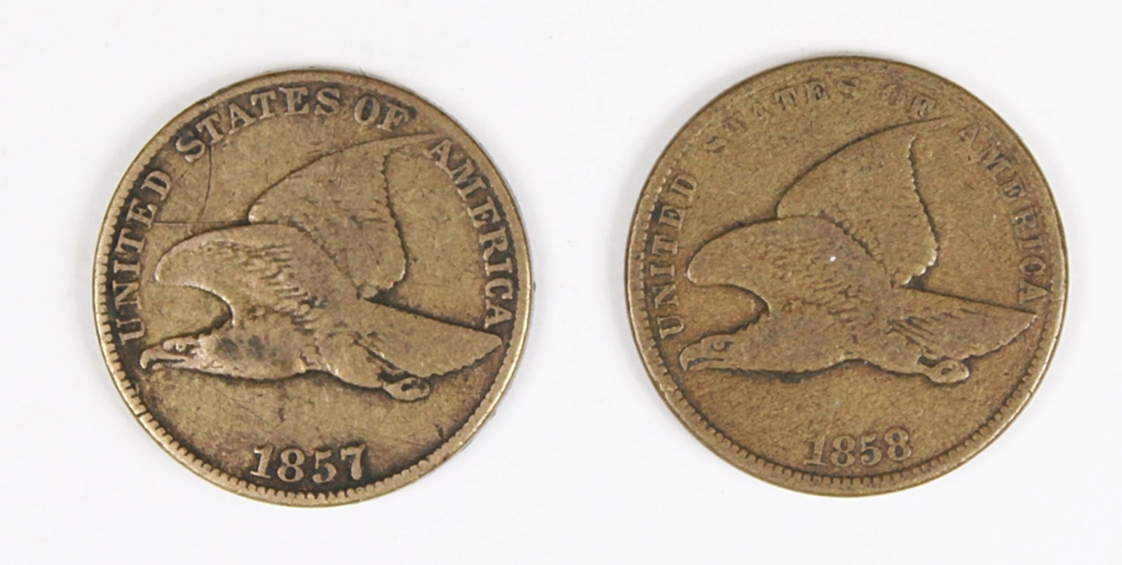 (2) FLYING EAGLE CENTS (1 of 2)