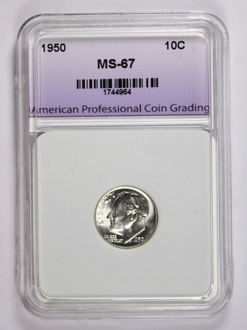 1950 ROOSEVELT SILVER DIME (1 of 2)