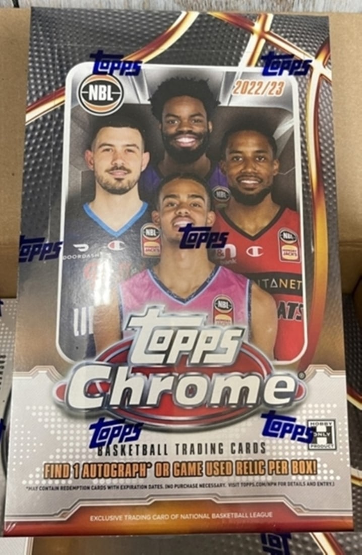 2022-23 TOPPS CHROME NBL BASKETBALL TRADING CARDS (1 of 1)