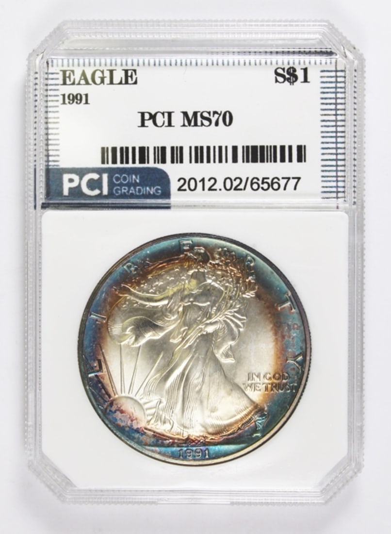 1991 AMERICAN SILVER EAGLE (1 of 2)