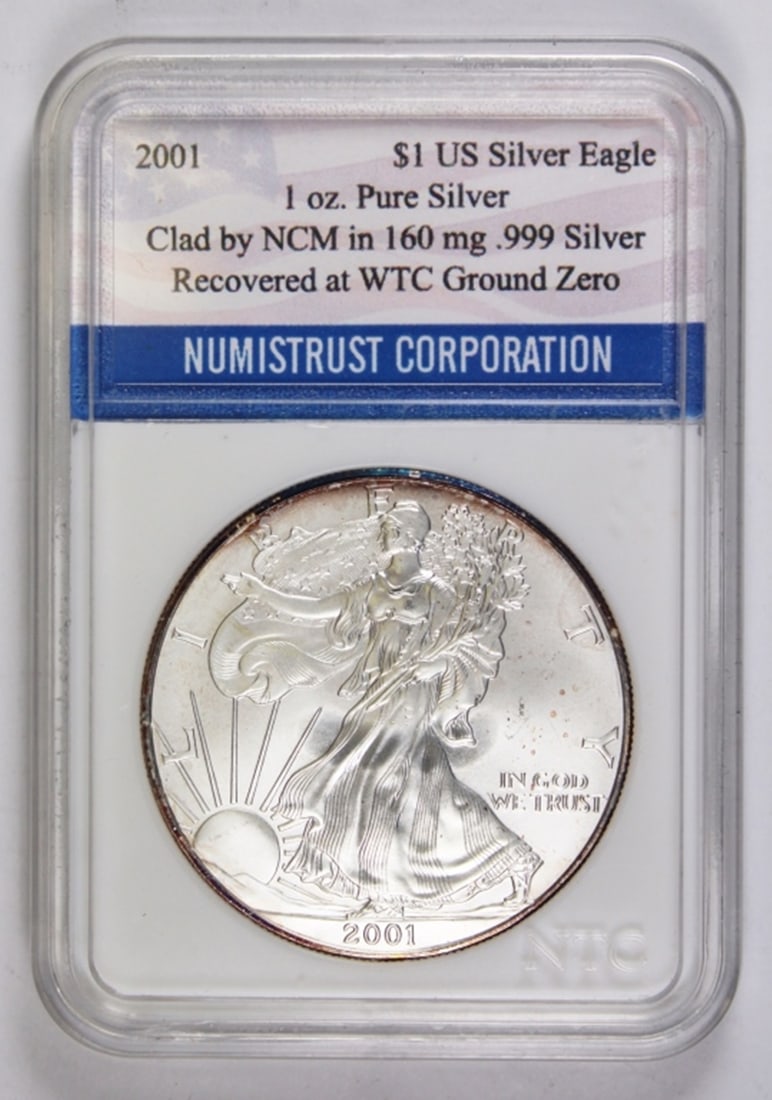 2001 AMERICAN SILVER EAGLE (1 of 2)