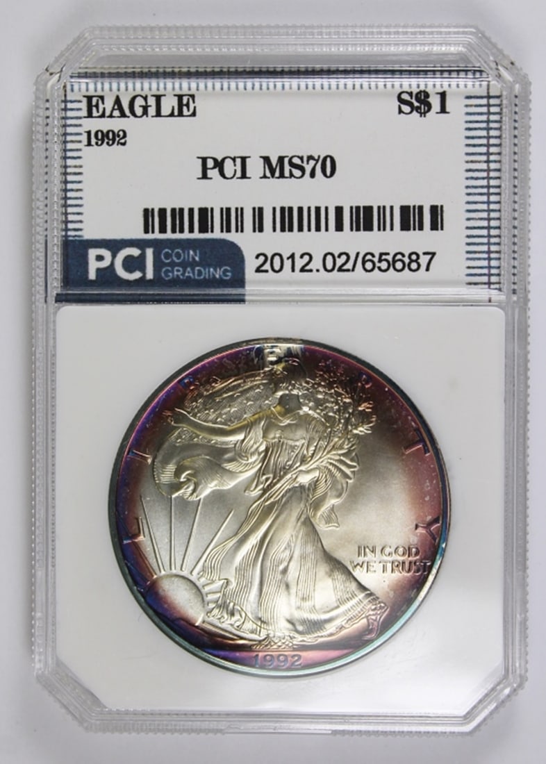 1992 AMERICAN SILVER EAGLE (1 of 2)