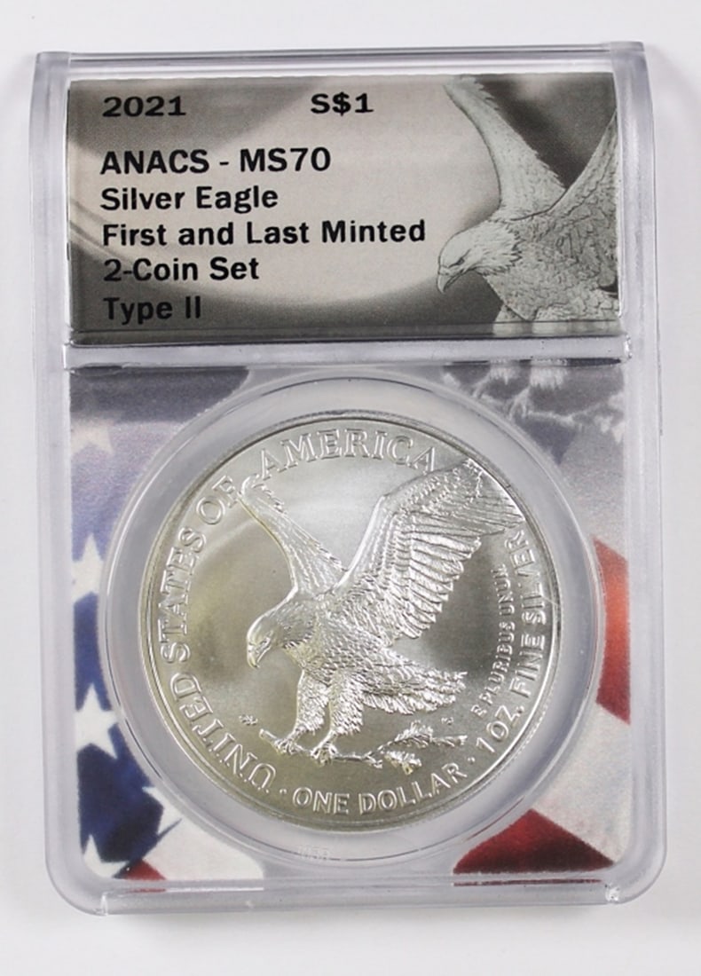 2021 AMERICAN SILVER EAGLE (1 of 2)