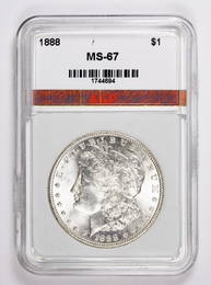 1888 MORGAN SILVER DOLLAR