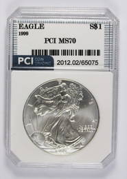 1999 AMERICAN SILVER EAGLE