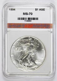 1994 AMERICAN SILVER EAGLE