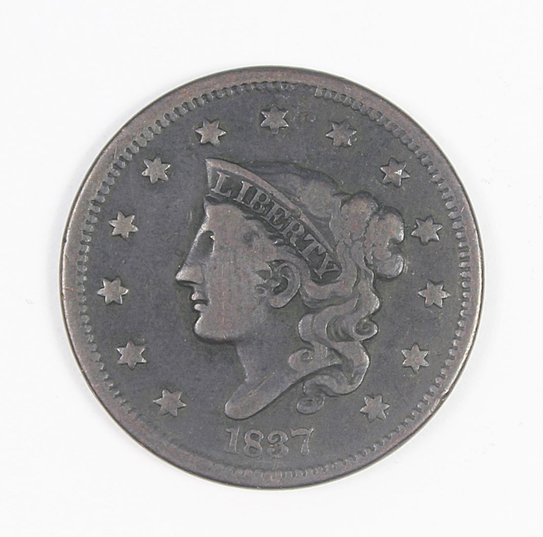 1837 LARGE CENT (1 of 2)