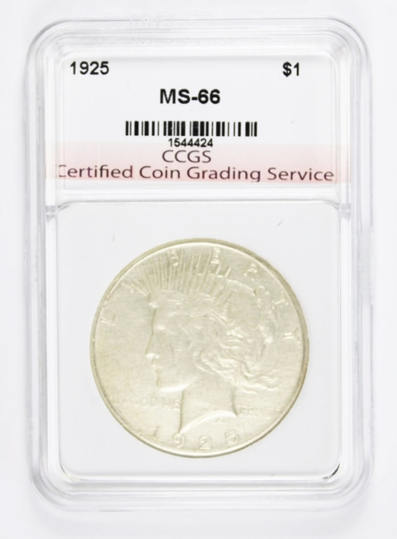 1925 PEACE SILVER DOLLAR (1 of 2)