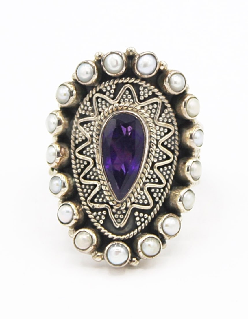 ARTISAN CRAFTED STERLING SILVER RING (1 of 3)