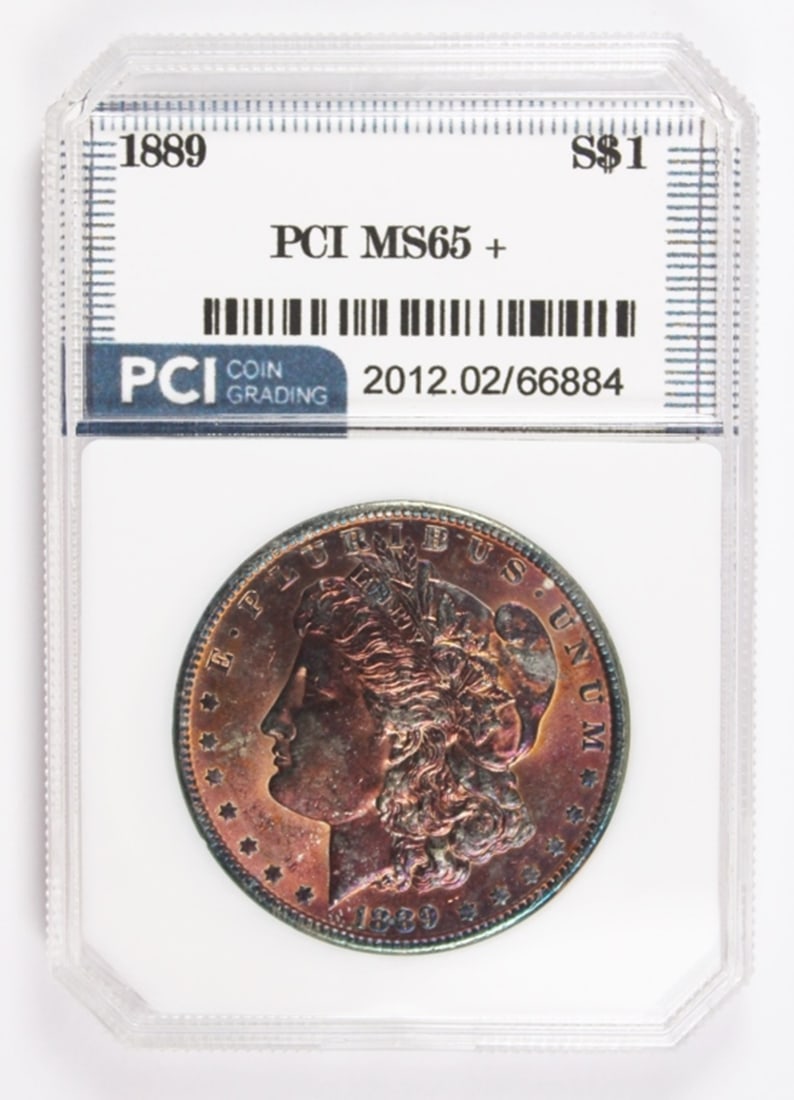 1889 MORGAN SILVER DOLLAR (1 of 2)