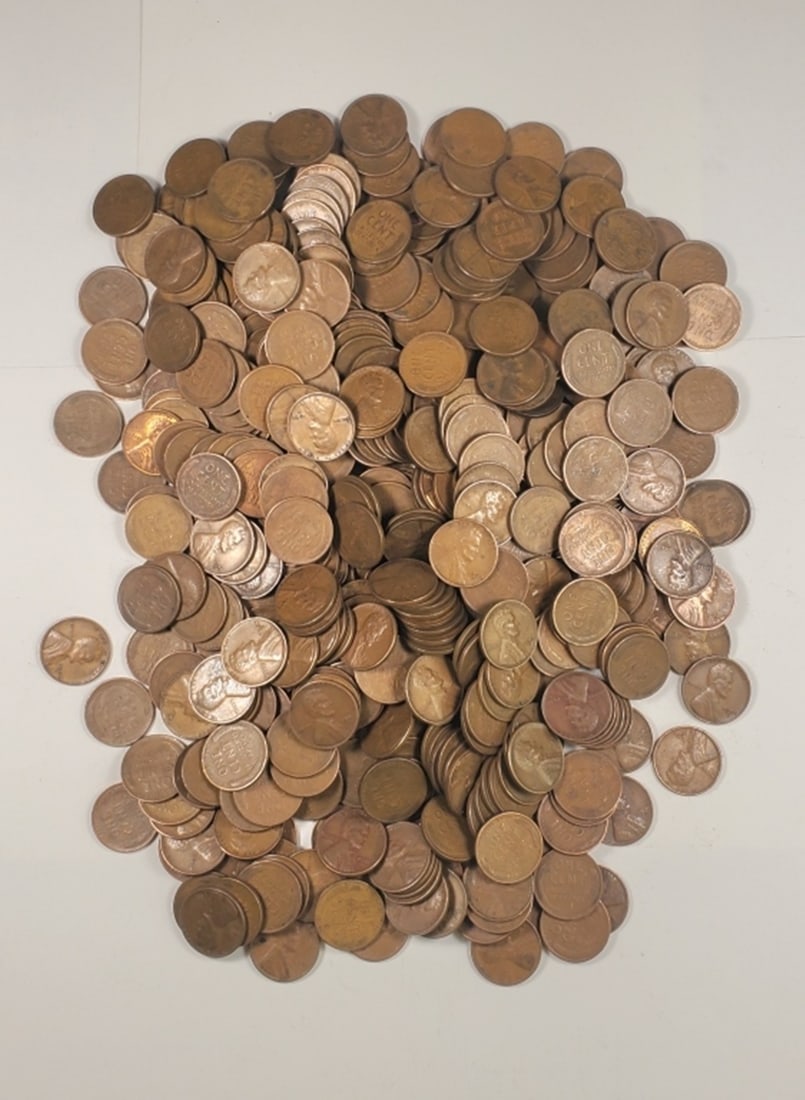 (500) S-MINT LINCOLN WHEAT CENTS (1 of 1)