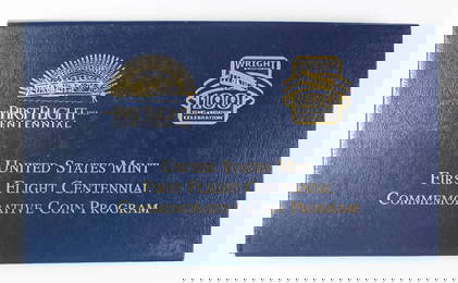 2003 U.S. MINT FIRST FLIGHT $10 GOLD COMMEMORATIVE