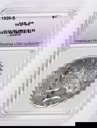1926-S PEACE SILVER DOLLAR