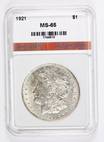 1921 MORGAN SILVER DOLLAR