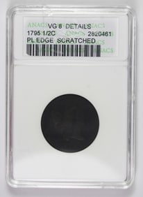 1795 HALF CENT