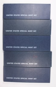 (5) 1966 UNITED STATES PROOF SETS