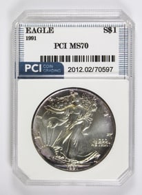 1991 AMERICAN SILVER EAGLE