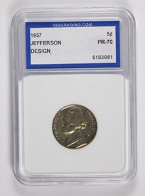 1957 JEFFERSON NICKEL