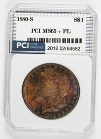1880-S MORGAN SILVER DOLLAR