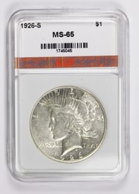 1926-S PEACE SILVER DOLLAR