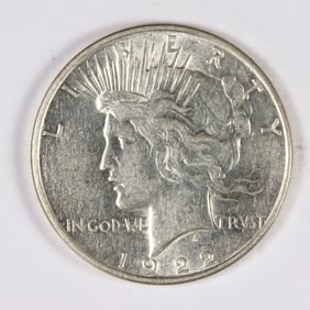 1922-D PEACE SILVER DOLLAR