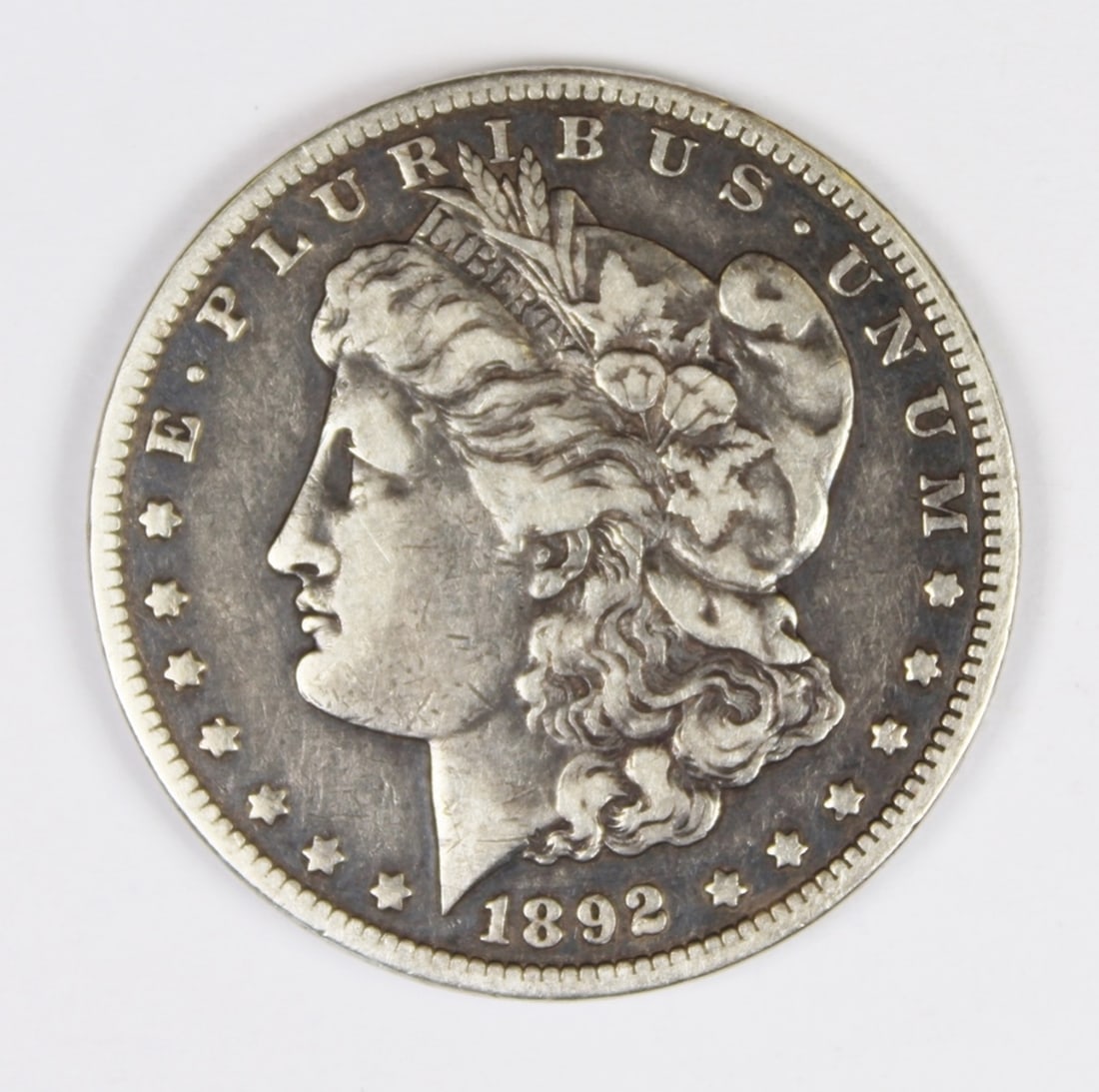 1892-CC MORGAN SILVER DOLLAR (1 of 2)