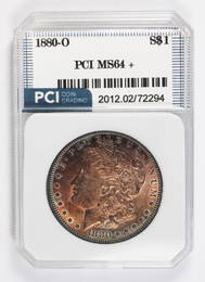 1880-O MORGAN SILVER DOLLAR