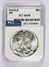 1988 AMERICAN SILVER EAGLE