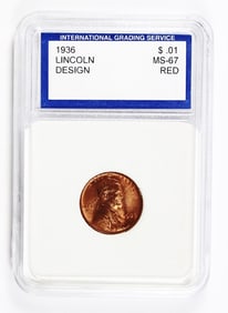 1936 LINCOLN WHEAT CENT