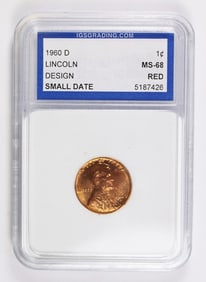 1960-D LINCOLN WHEAT CENT