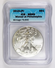 2015-P AMERICAN SILVER EAGLE
