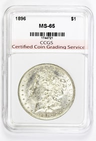 1896 MORGAN SILVER DOLLAR