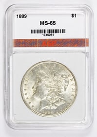 1889 MORGAN SILVER DOLLAR