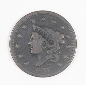 1837 LARGE CENT