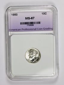 1950 ROOSEVELT SILVER DIME