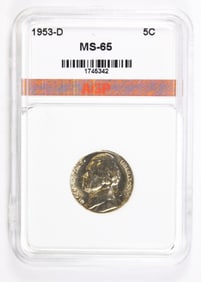 1953-D JEFFERSON NICKEL