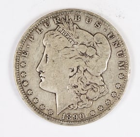 1890-O MORGAN SILVER DOLLAR