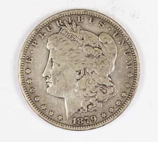 1879-S MORGAN SILVER DOLLAR