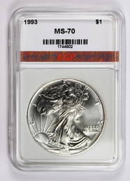 1993 AMERICAN SILVER EAGLE