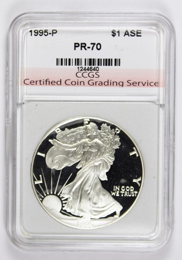 1995-P AMERICAN PROOF SILVER EAGLE (1 of 4)