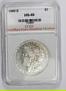 1885-S MORGAN SILVER DOLLAR